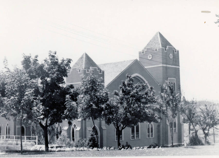 Photograph of Union Church in Potlatch.