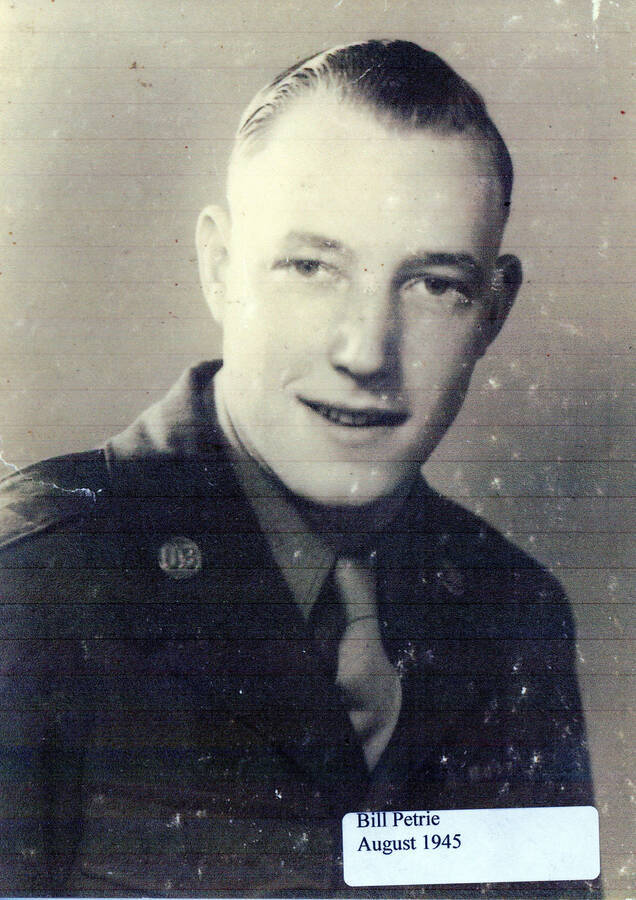 Photograph of Bill Petrie.