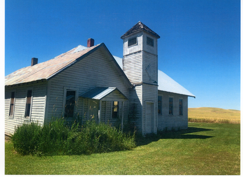 Photograph of exterior of the Cedar Creek Church.