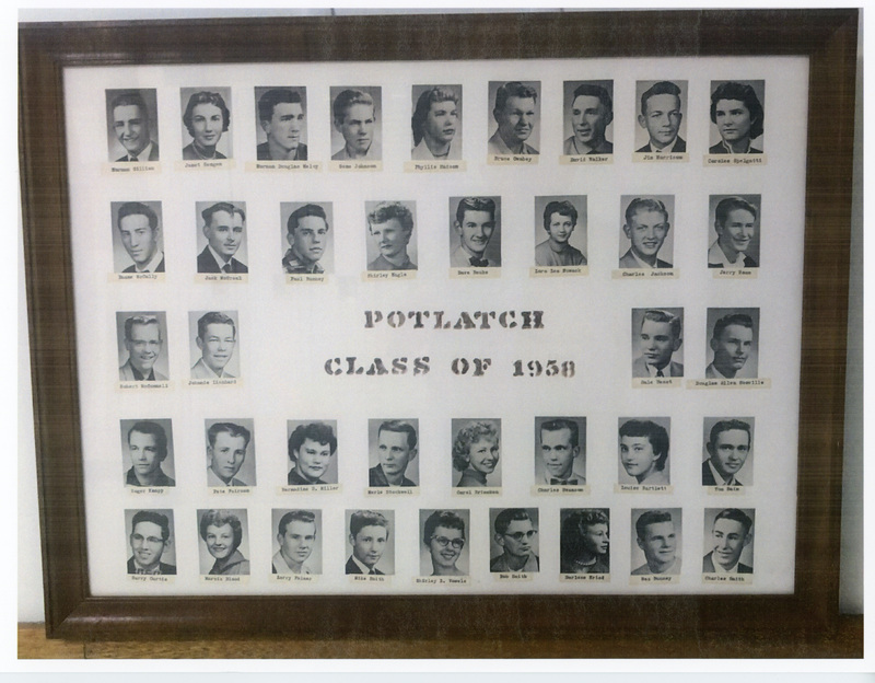 Photograph of Potlatch High School. Class of 1952.