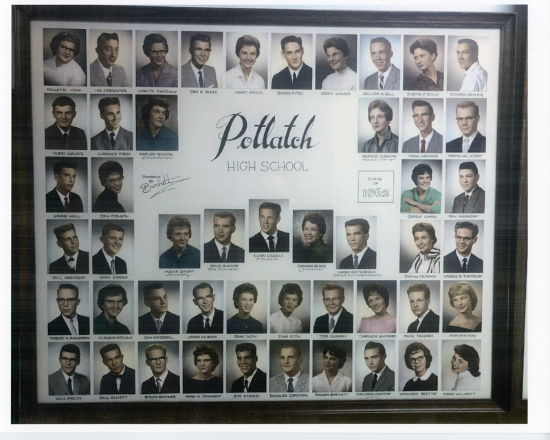 Photograph of Potlatch High School. Class of 1959.