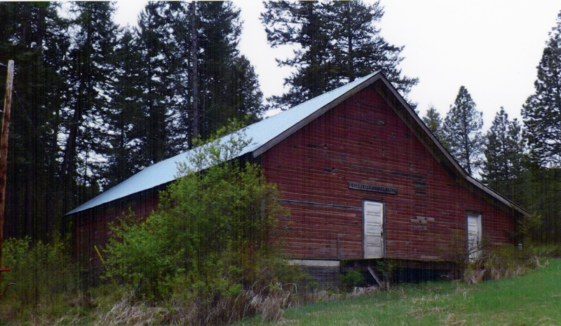 Photograph of the Rock Creek Grange.