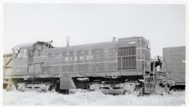 Photograph of WI&M Railway Locomotive #30.