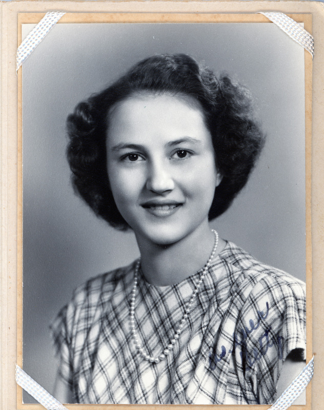 Portrait of Betty Jean Ringer.