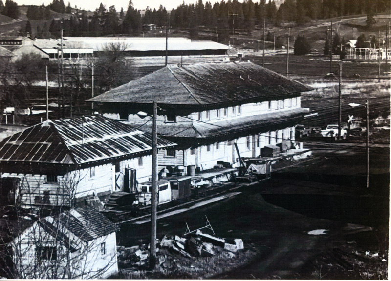 Photograph of the WI&M Depot and Annex looking Northwest.