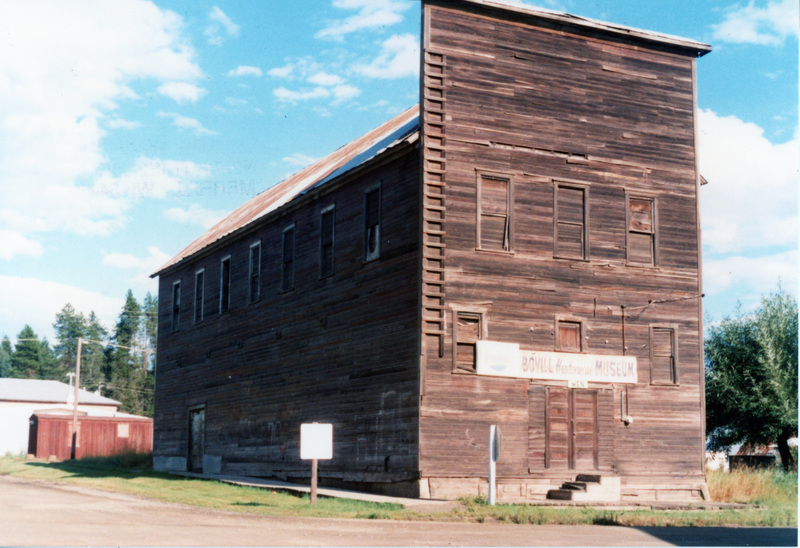 Photograph of the Bovill Opera House.