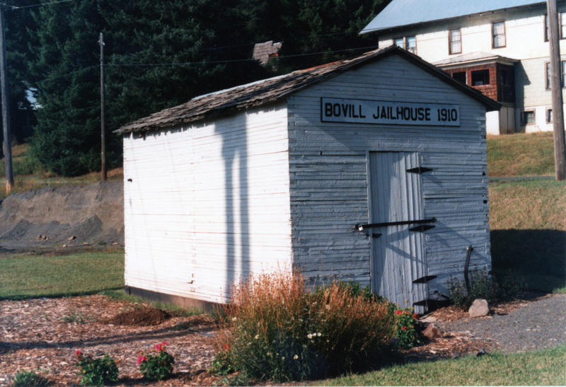 Photograph of the Bovill Jail House 1910.