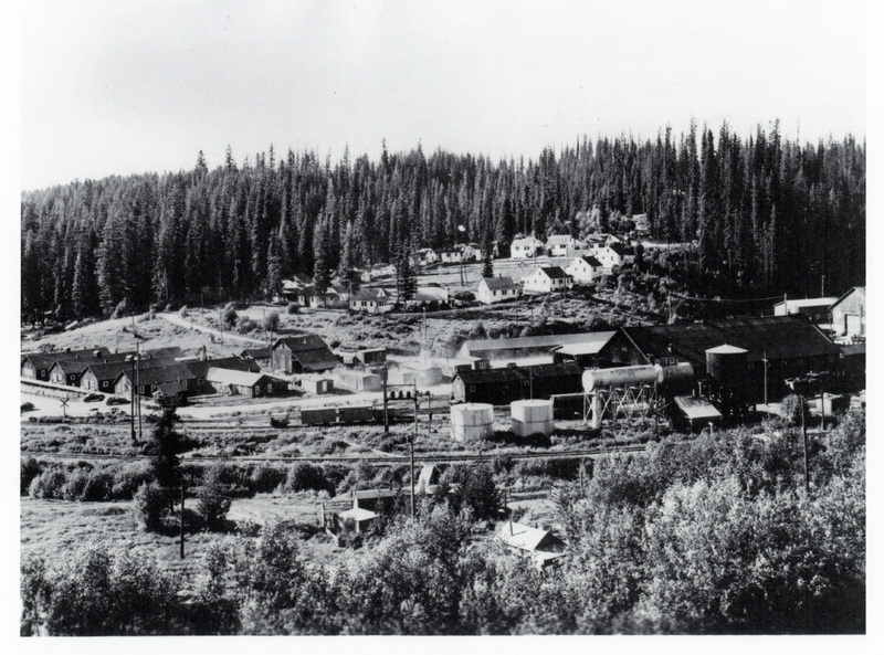 Photograph of Headquarters, Idaho: it had extensive railroad facilities.