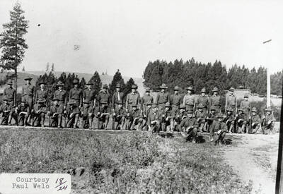 A photograph of the Potlatch Home Guard