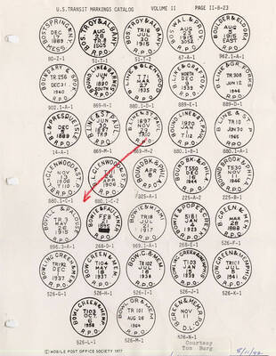 Document of the U.S. transit markings catalog.