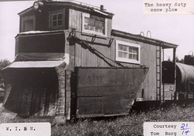 The WI&M heavy duty snow plow.