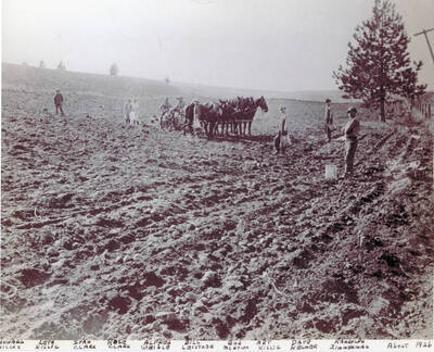 Howard Wilcox, Leta Kislig, Ivan Clark, Rose Clark, Alfred Weible, Bill Leistner, Bud McKown, Art Kislig, Dave Kelmer, Randolph Zimmerman, about 1926