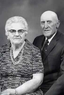Portrait of Emma and Roy Davis