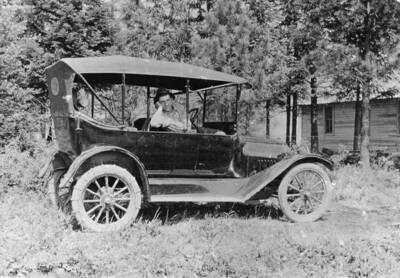Paps first car, a 1916 Chevrolet.