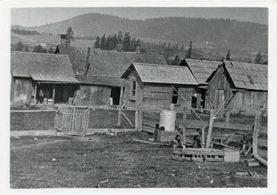 The John Nirk Place north of Potlatch in 1911
