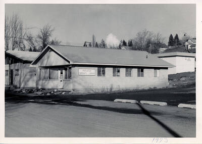 The Potlatch Public Library in 1973.