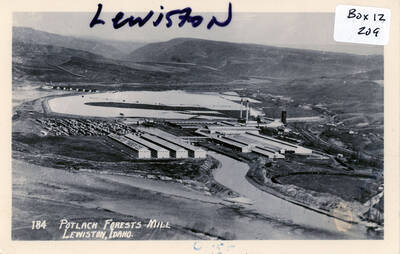 Potlatch Forests, Inc. Lewiston Mill.