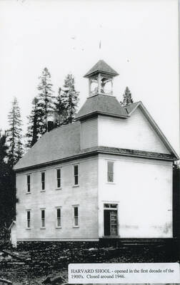 The Harvard School opened in the first decade of the 1900's and closed around 1946.