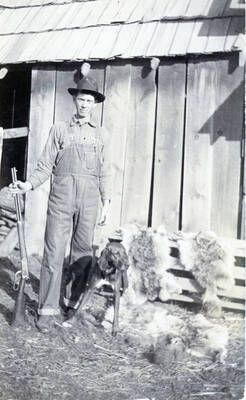 Postcard of Archie Clark.