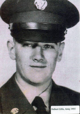 Photograph of Delbert Gillis.