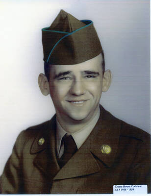 Photograph of Duane Homer Cochrane.