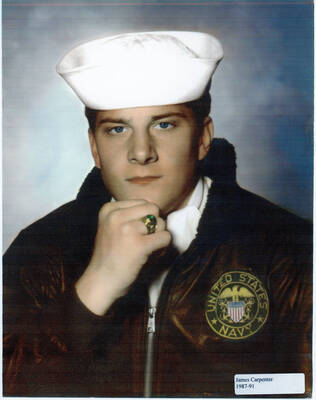 Photograph of James Carpenter.
