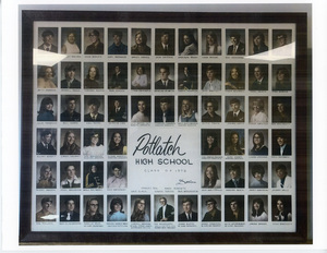 Photograph of Potlatch High School. Class of 1964.