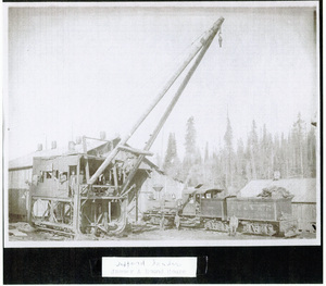 Gifford loader with Wi&M Railway train