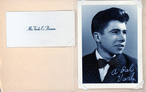 Portrait of Verle E. Brown.