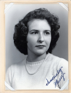 Portrait of Mary Ann Eccher.