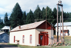 Photograph of Bovill City Hall.