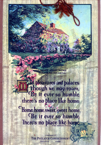 Calendar for the Potlatch Confectionery.