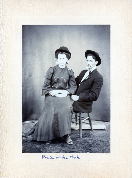 Portrait of Rosie Hicks and Archie Clark
