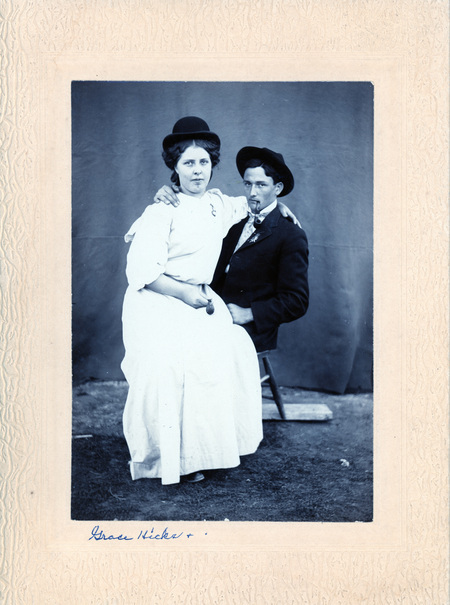 Portrait of Grace Hicks and Archie Clark