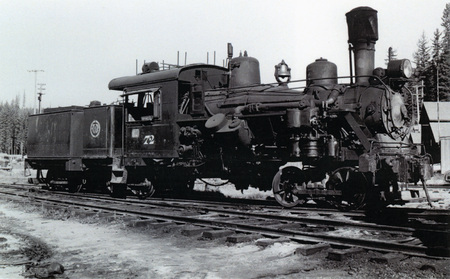 Photograph of Locomotive #72 at Headquarters.