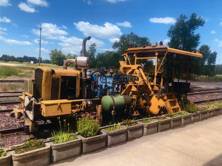 Photograph of equipment used by WI&M Railroad LLC to repair the WI&M Railway track