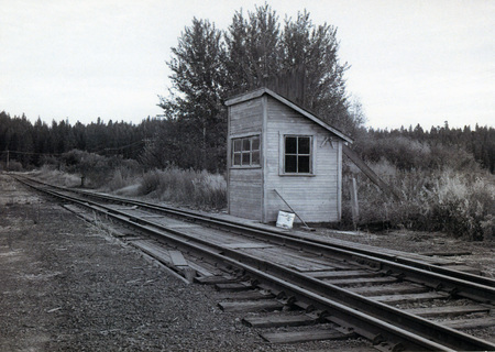 Photograph of the WI&M facilities in Potlatch. Ed Austin Photos.