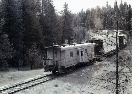 Photograph of WI&M above Harvard. Ed Austin Photos.