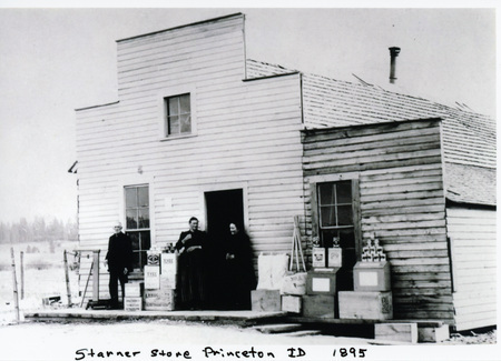 Photograph of the Starner store in Princeton.