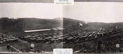 A photograph of the Elk River Sawmill.