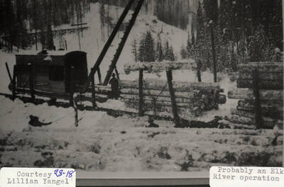 A photograph of an operation at Elk River.