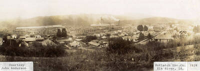 Potlatch Lumber Company in Elk River