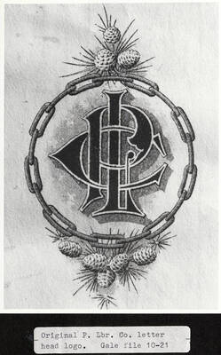 The original Potlatch Lumber Company letter head logo.