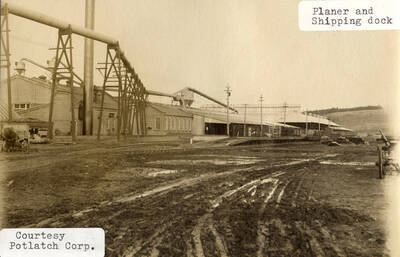 A photograph of the planer and shipping dock.