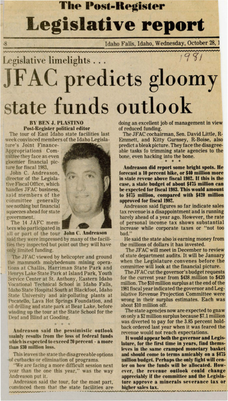 A newspaper article discussing the impacts of large federal funding cuts. These impacts are resulting in large cuts or a complete shutdown of several programs.
