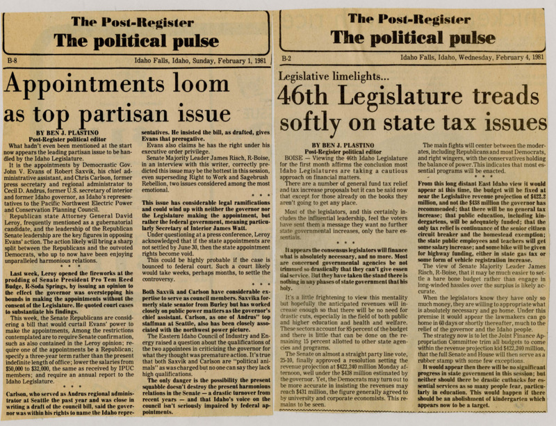 A newspaper article detailing the legislatures hesitance to touch taxes again to address a possible budget short fall opting to explore cutting more spending.
