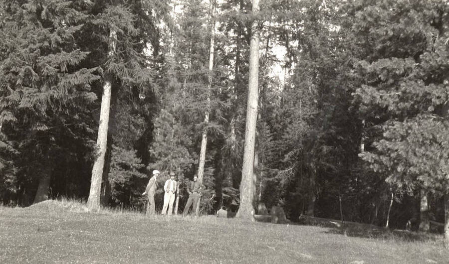 The park is located 12 miles east of Potlatch and was formerly known as "Grizzly Camp."