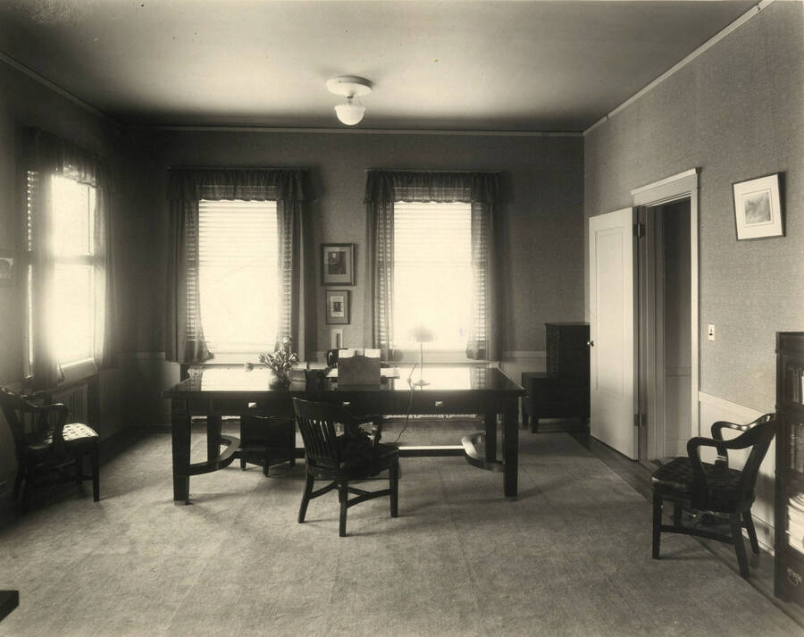 Interior of  A. W. Laird's office.