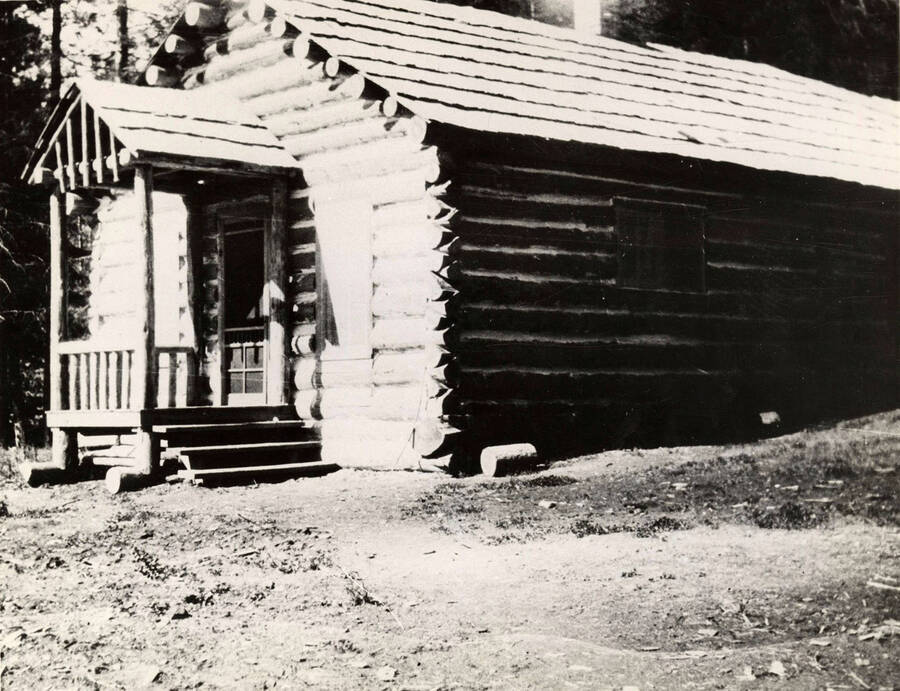 The cookhouse at Boehl's cabin.