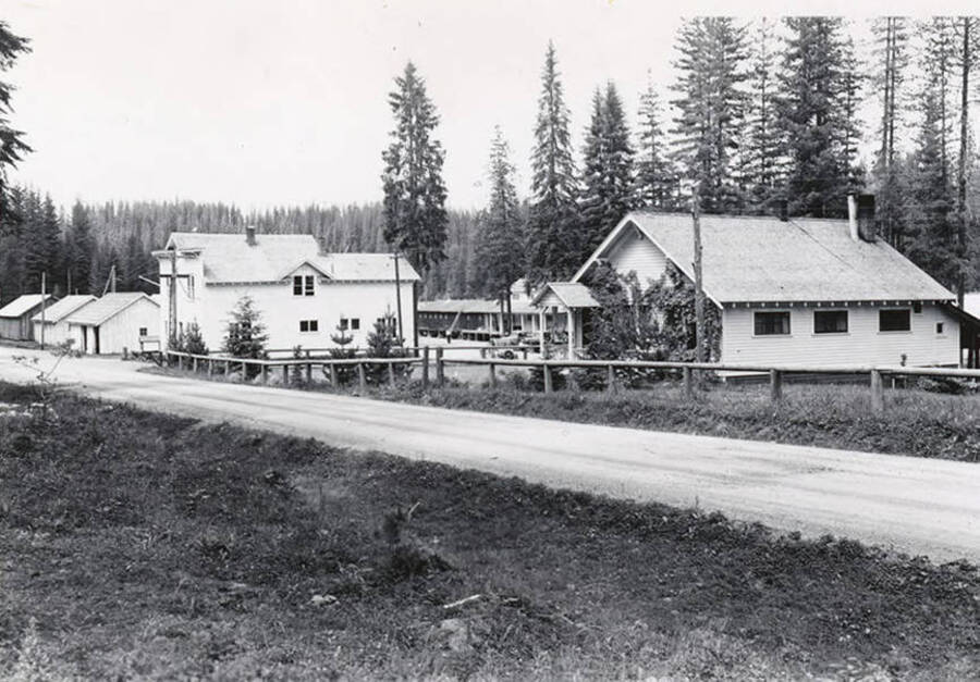 One of the towns that formed due to the logging industry.